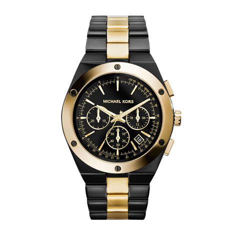 michael kors two toned watch